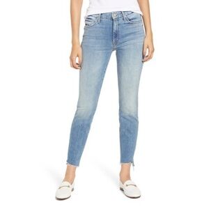 MOTHER | The Looker Fray Step Hem Ankle Skinny Jeans Middies Size: 30